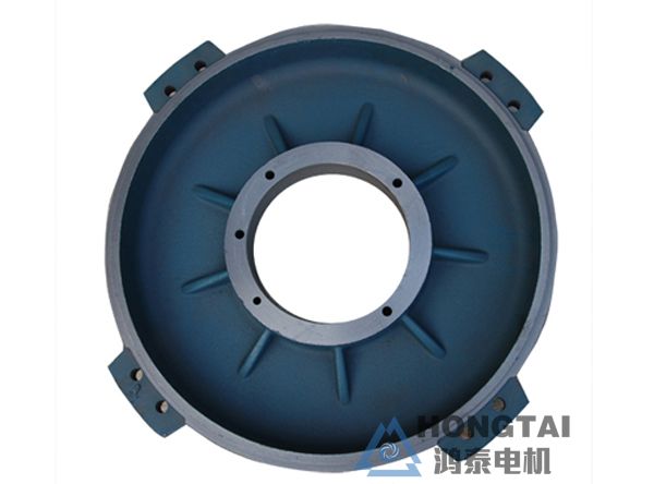 YBBP-250M-4电机端盖-铸铁-卧式平式-前后端盖-驱动端盖
